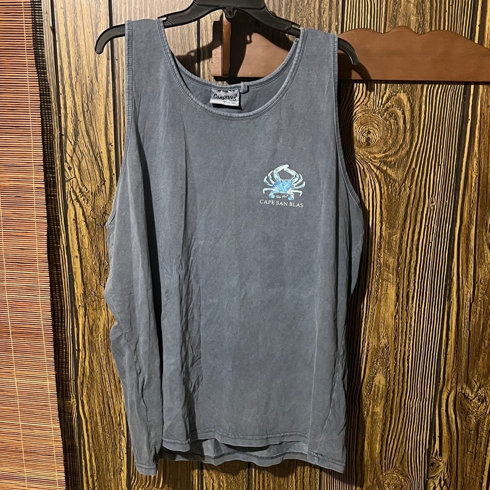 Cape San Blas Blue Tank Top